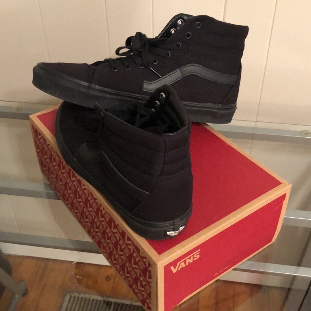Sk8-Hi size 12 black/black/black
